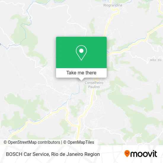 BOSCH Car Service map