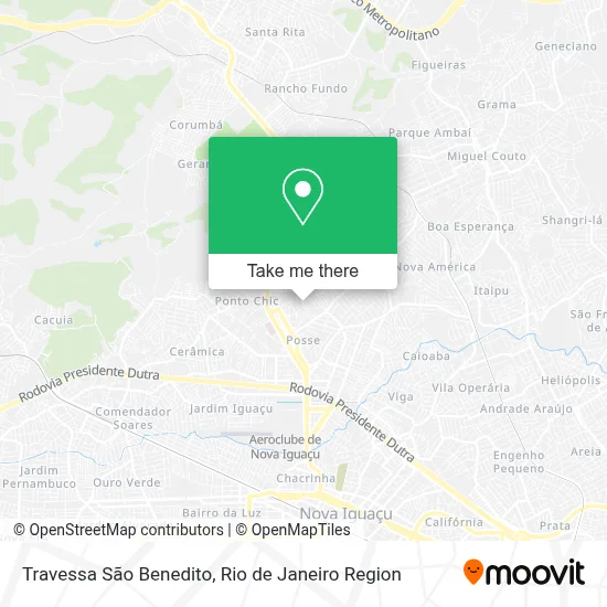 Travessa São Benedito map