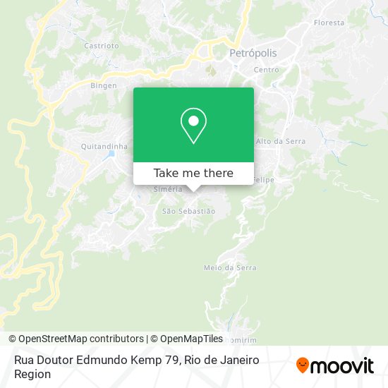 Rua Doutor Edmundo Kemp 79 map