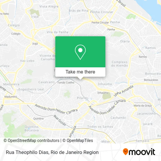 Rua Theophilo Dias map