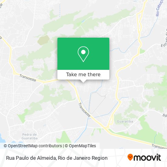 Rua Paulo de Almeida map