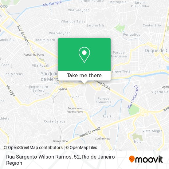 Mapa Rua Sargento Wilson Ramos, 52
