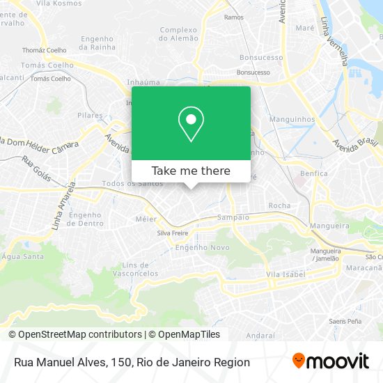 Rua Manuel Alves, 150 map