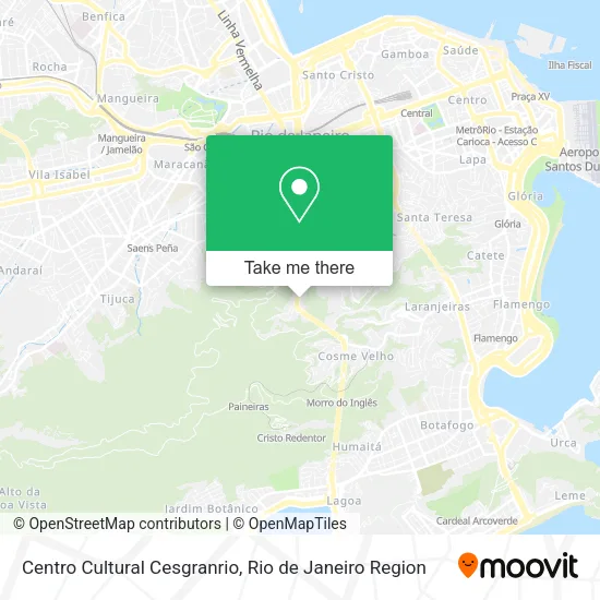 Centro Cultural Cesgranrio map