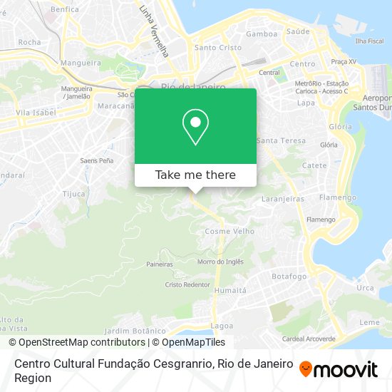 Centro Cultural Fundação Cesgranrio map