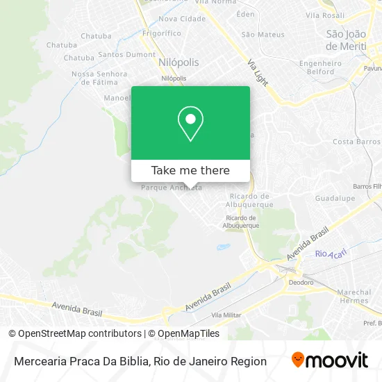 Mercearia Praca Da Biblia map