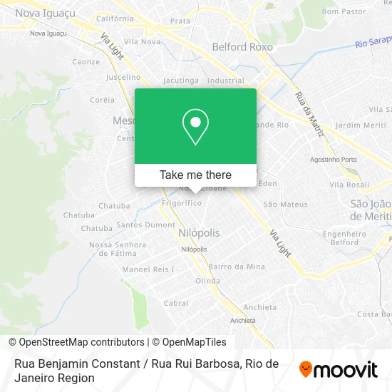 Rua Benjamin Constant / Rua Rui Barbosa map
