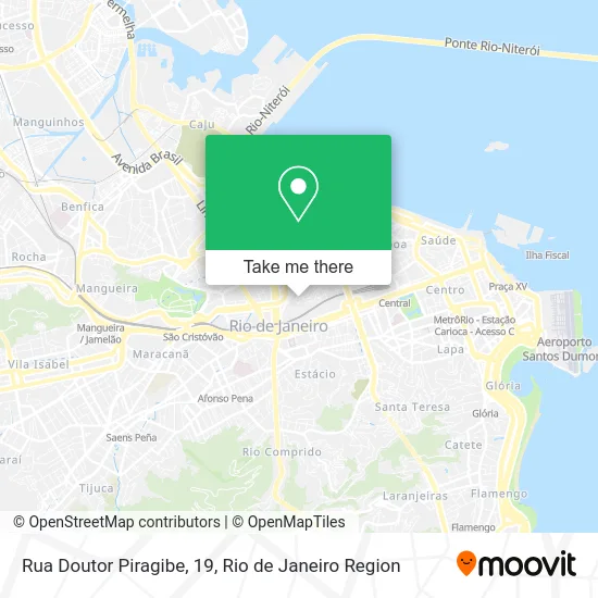 Rua Doutor Piragibe, 19 map