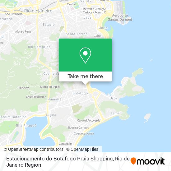 Estacionamento do Botafogo Praia Shopping map