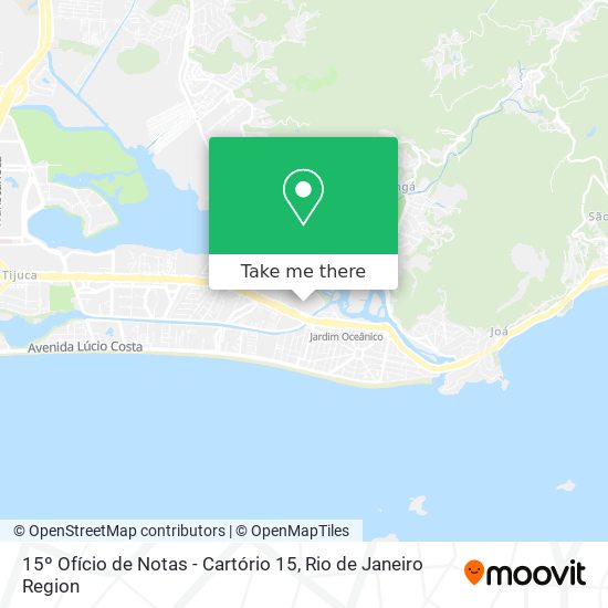 15º Ofício de Notas - Cartório 15 map