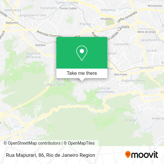 Rua Mapurari, 86 map