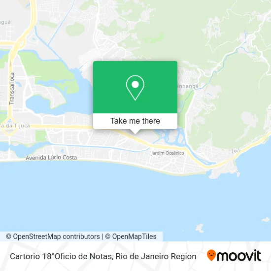 Cartorio 18°Oficio de Notas map