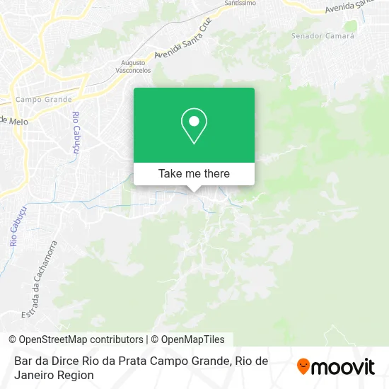 Bar da Dirce Rio da Prata Campo Grande map