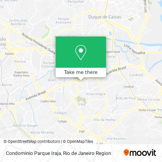Condominio Parque Iraja map
