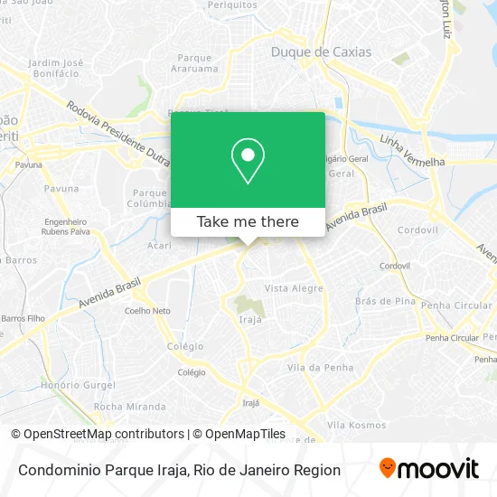 Condominio Parque Iraja map