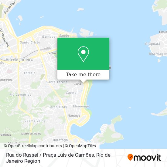 Rua do Russel / Praça Luís de Camões map