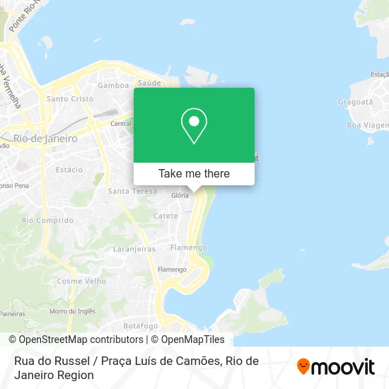 Rua do Russel / Praça Luís de Camões map
