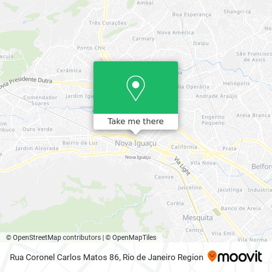 Rua Coronel Carlos Matos 86 map