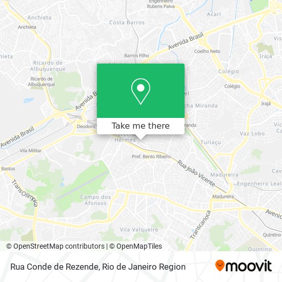 Rua Conde de Rezende map