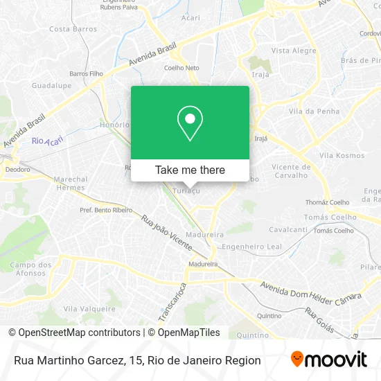 Rua Martinho Garcez, 15 map