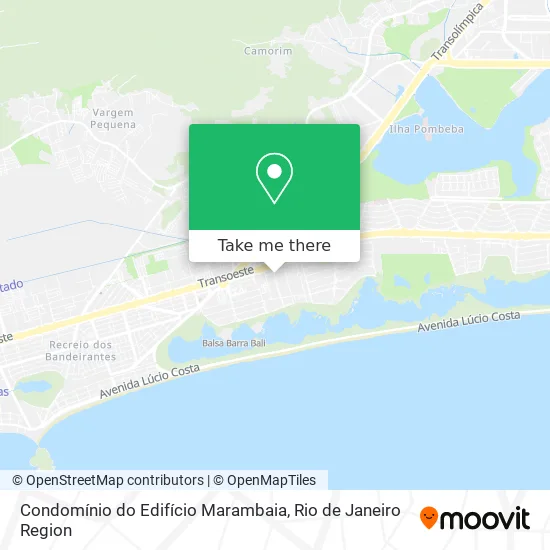 Condomínio do Edifício Marambaia map
