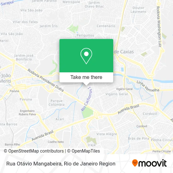 Rua Otávio Mangabeira map