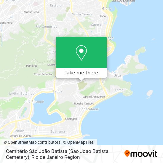 Cemitério São João Batista (Sao Joao Batista Cemetery) map