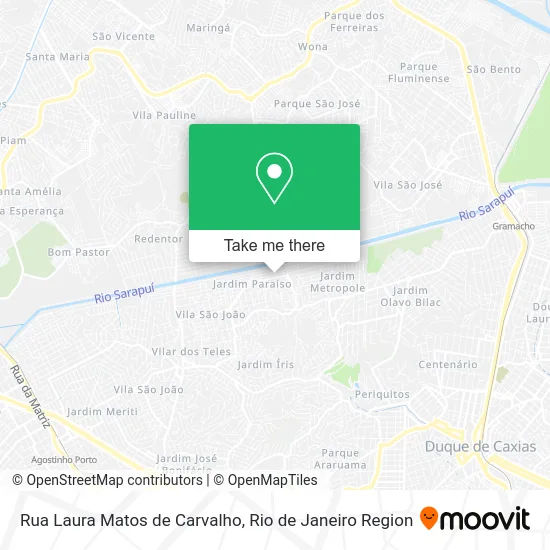 Rua Laura Matos de Carvalho map