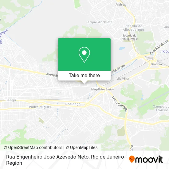 Rua Engenheiro José Azevedo Neto map