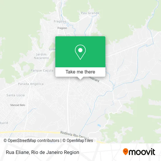 Rua Eliane map