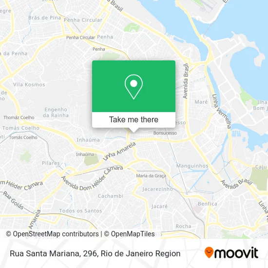 Rua Santa Mariana, 296 map