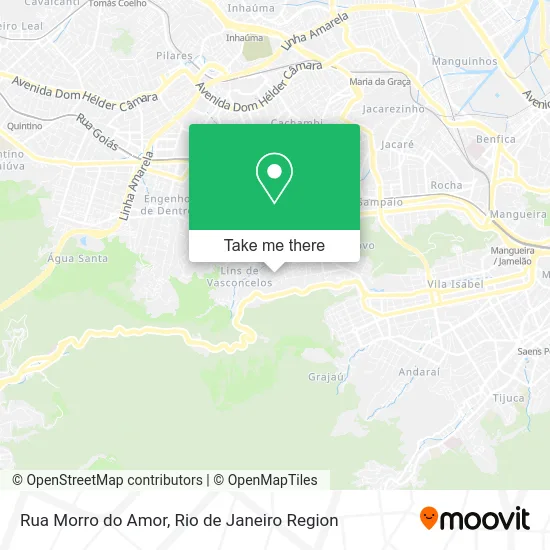 Rua Morro do Amor map