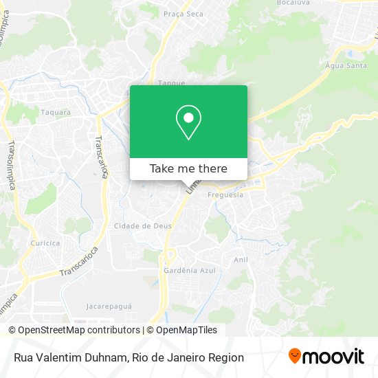 Rua Valentim Duhnam map