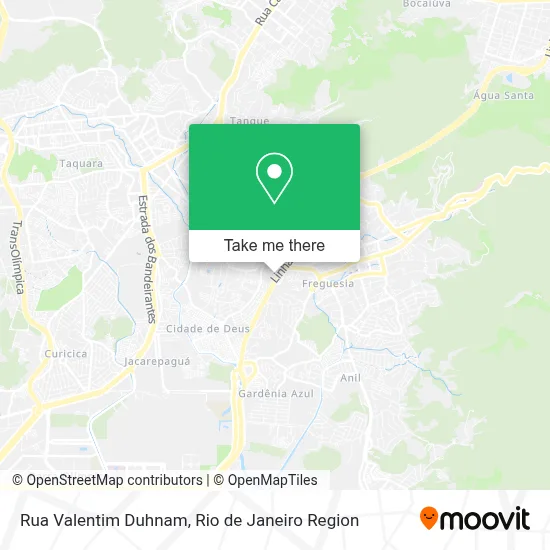 Rua Valentim Duhnam map