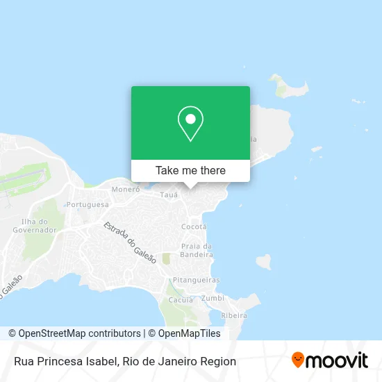 Rua Princesa Isabel map