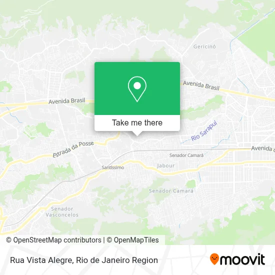 Rua Vista Alegre map