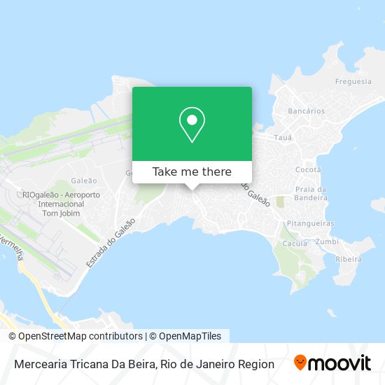 Mercearia Tricana Da Beira map