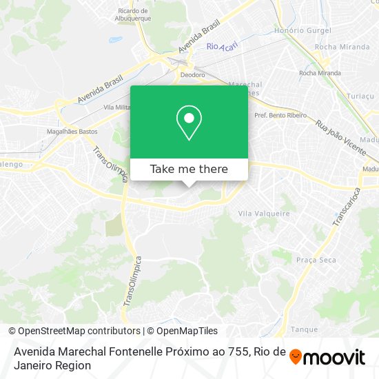 Avenida Marechal Fontenelle Próximo ao 755 map