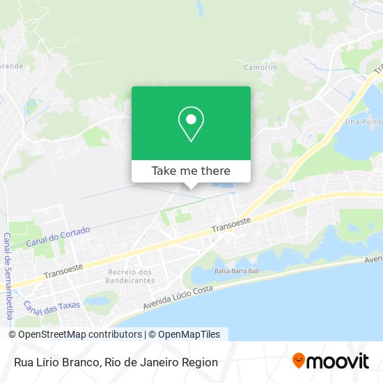 Rua Lírio Branco map