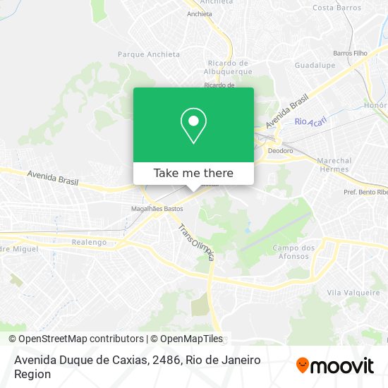 Avenida Duque de Caxias, 2486 map