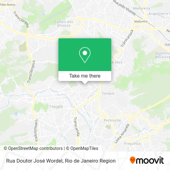 Rua Doutor José Wordel map