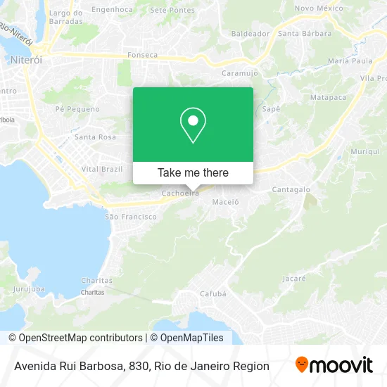 Avenida Rui Barbosa, 830 map