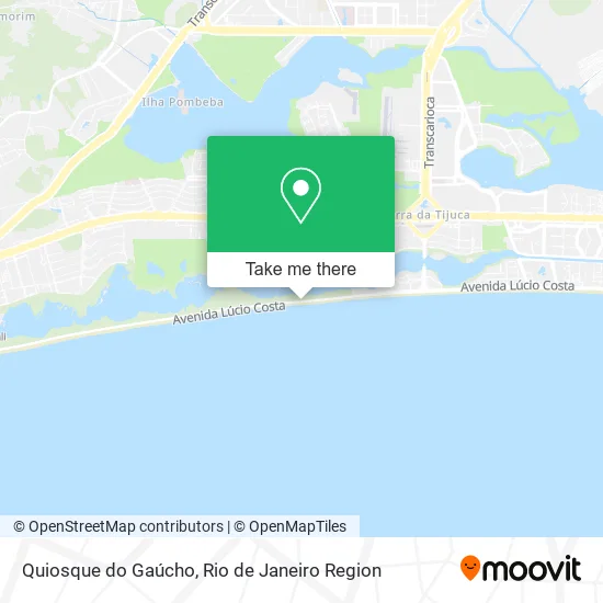 Quiosque do Gaúcho map