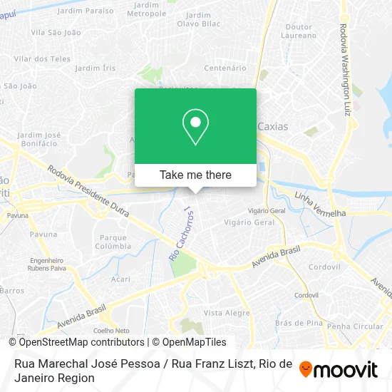 Rua Marechal José Pessoa / Rua Franz Liszt map