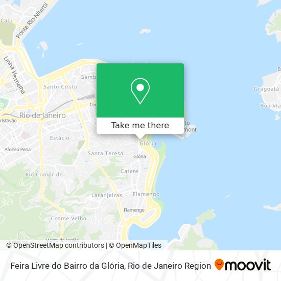 Feira Livre do Bairro da Glória map