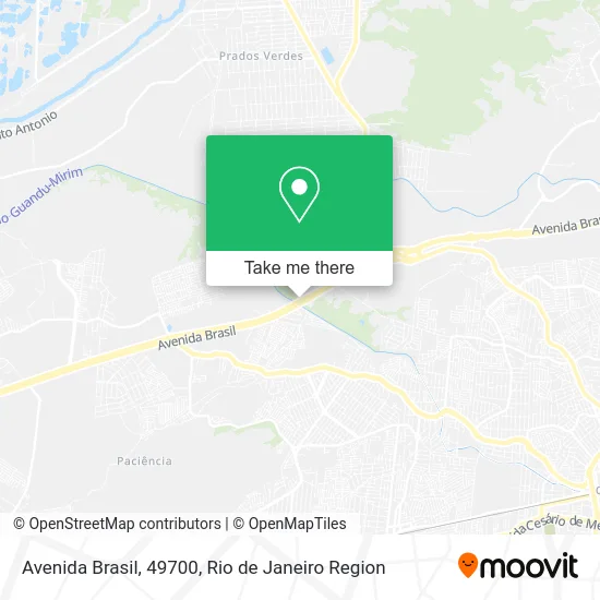 Avenida Brasil, 49700 map