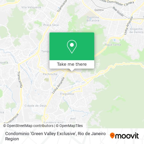 Condominio 'Green Valley Exclusive' map