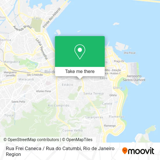 Rua Frei Caneca / Rua do Catumbi map