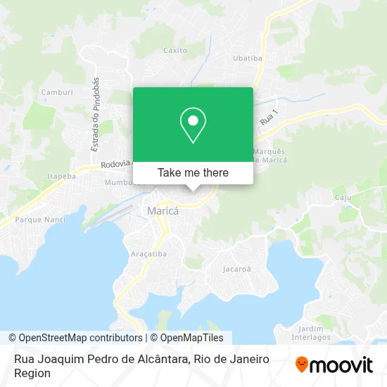Rua Joaquim Pedro de Alcântara map