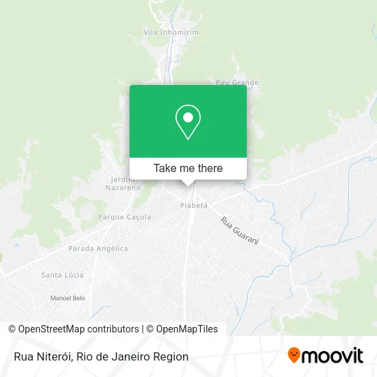 Rua Niterói map